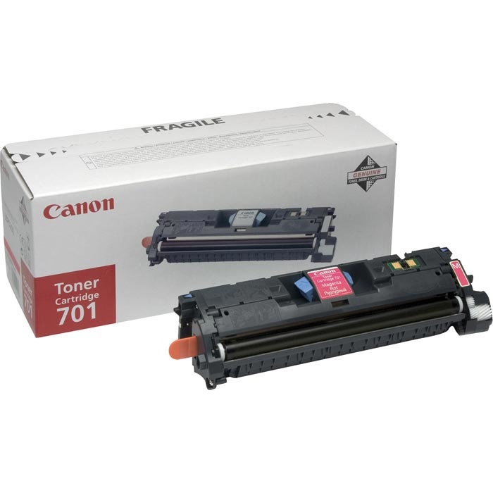 Canon 701M Toner Originale Magenta 4000 Pagine - Compatibile con LBP 5200 e i-Sensys MF8180C