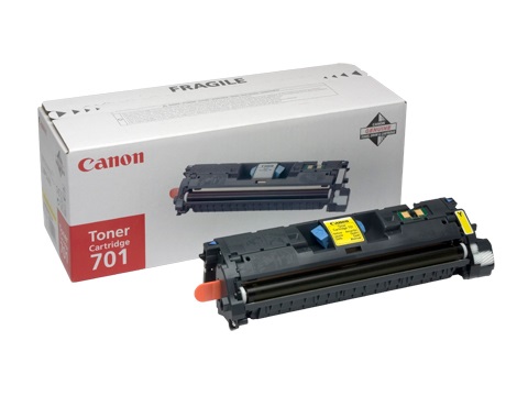 Canon 701L Toner Originale Giallo 9288A003 - Compatibile con LBP 5200, i-Sensys MF8180C, LaserShot LBP5200 - 2000 Pagine