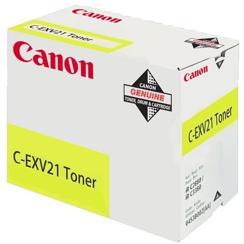 Canon C-EXV21 Toner Originale Giallo 14.000 Pagine - 1 Pz
