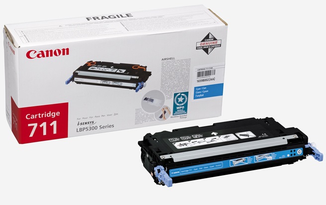 Canon 1659B002 Cartuccia Toner Originale Ciano - 6000 Pagine per LBP5300, LBP5360, MF8450, MF9130, MF9170, MF9220Cdn, MF9280CDN