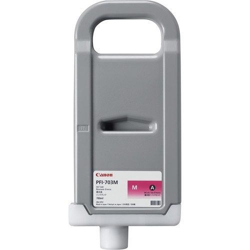 Canon PFI-703M Cartuccia d'Inchiostro Originale Magenta 700 ml Alta Capacità (XL) per iPF 810/815/820/825