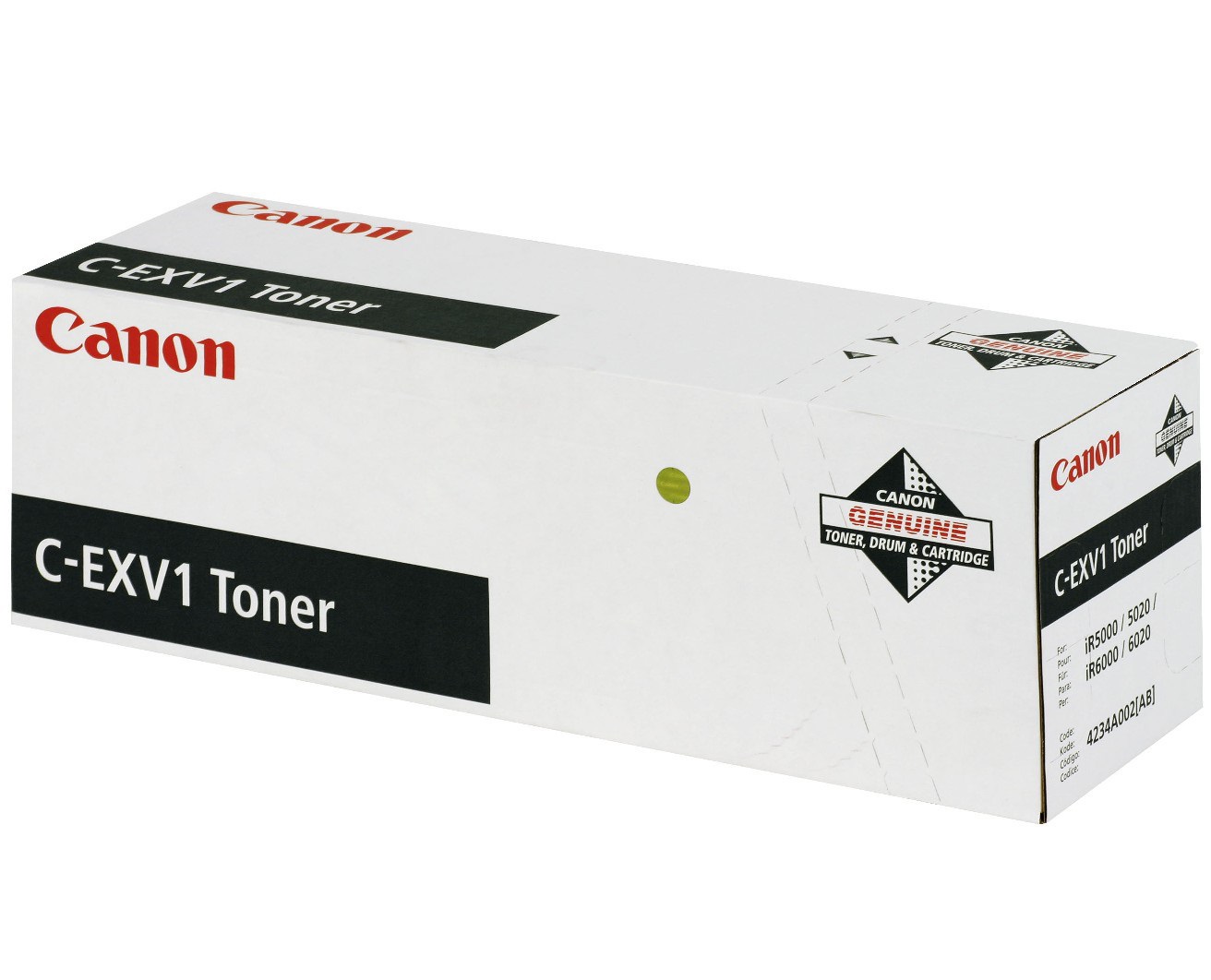 Canon C-EXV1 Cartuccia Toner Originale Nero - 33.000 Pagine, 1.650g, Compatibile con Canon IR 5000/4600/6000