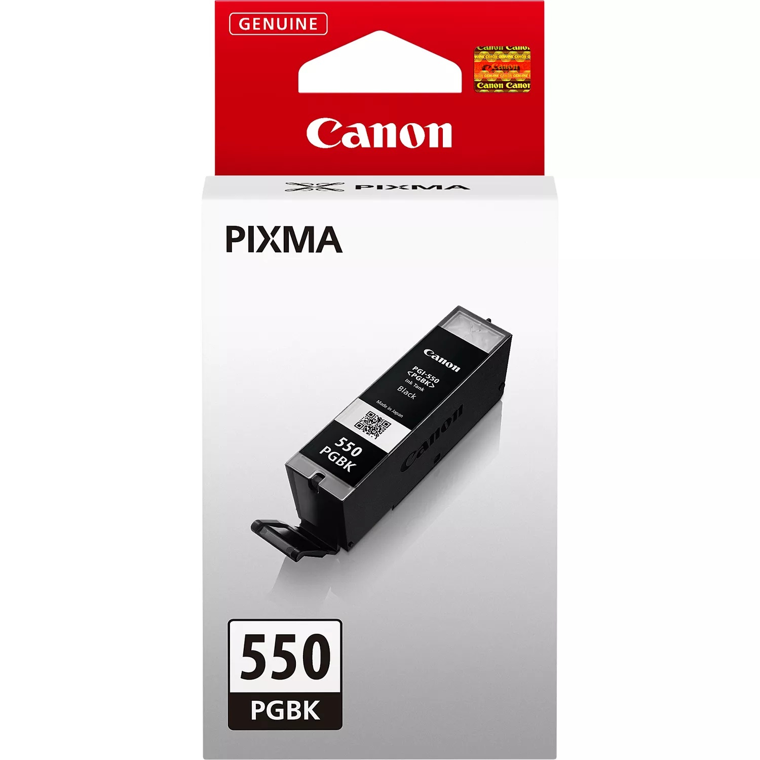 Canon Cartuccia d'inchiostro Nero PGI-550PGBK, Inchiostro a base di pigmento, Resa 300 pagine, Contenuto 15 ml