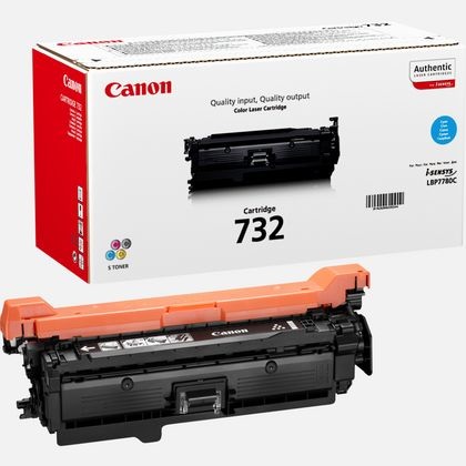 Canon 6262B011 Cartuccia Toner Originale Ciano - 6.400 Pagine per Canon LBP-5480/7780