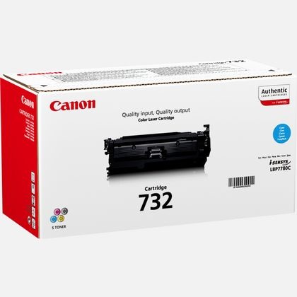 Canon 6262B011 Cartuccia Toner Originale Ciano - 6.400 Pagine per Canon LBP-5480/7780