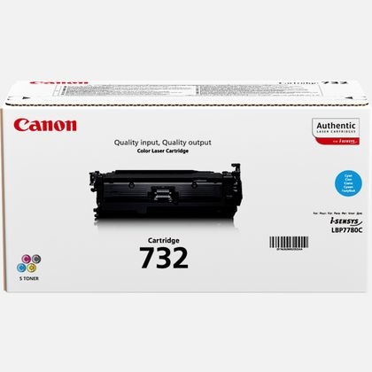 Canon 6262B011 Cartuccia Toner Originale Ciano - 6.400 Pagine per Canon LBP-5480/7780