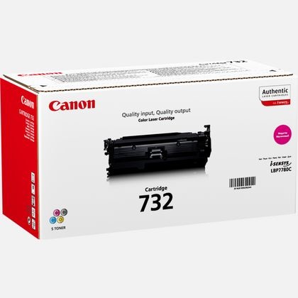 Canon CRG 732 M Cartuccia Toner Originale Magenta - 6400 Pagine, Compatibile con LBP 5480 e LBP 7780 CX