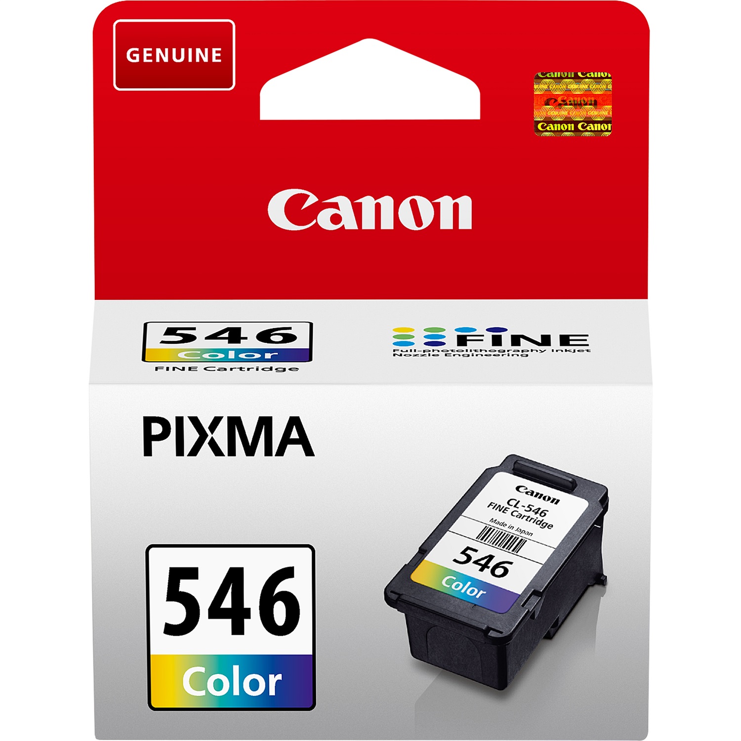 Canon Cartuccia d'inchiostro Originale CL-546 Ciano, Magenta, Giallo - 8ml, Resa Standard, Fino a 180 Pagine