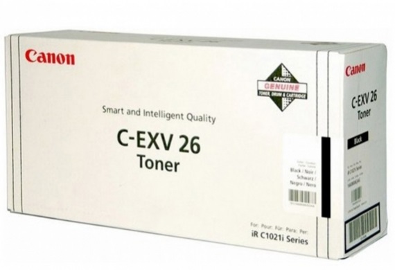 Canon C-EXV26 Cartuccia Toner Nero 1660B011 - 6.000 Pagine per Canon IR C 1022