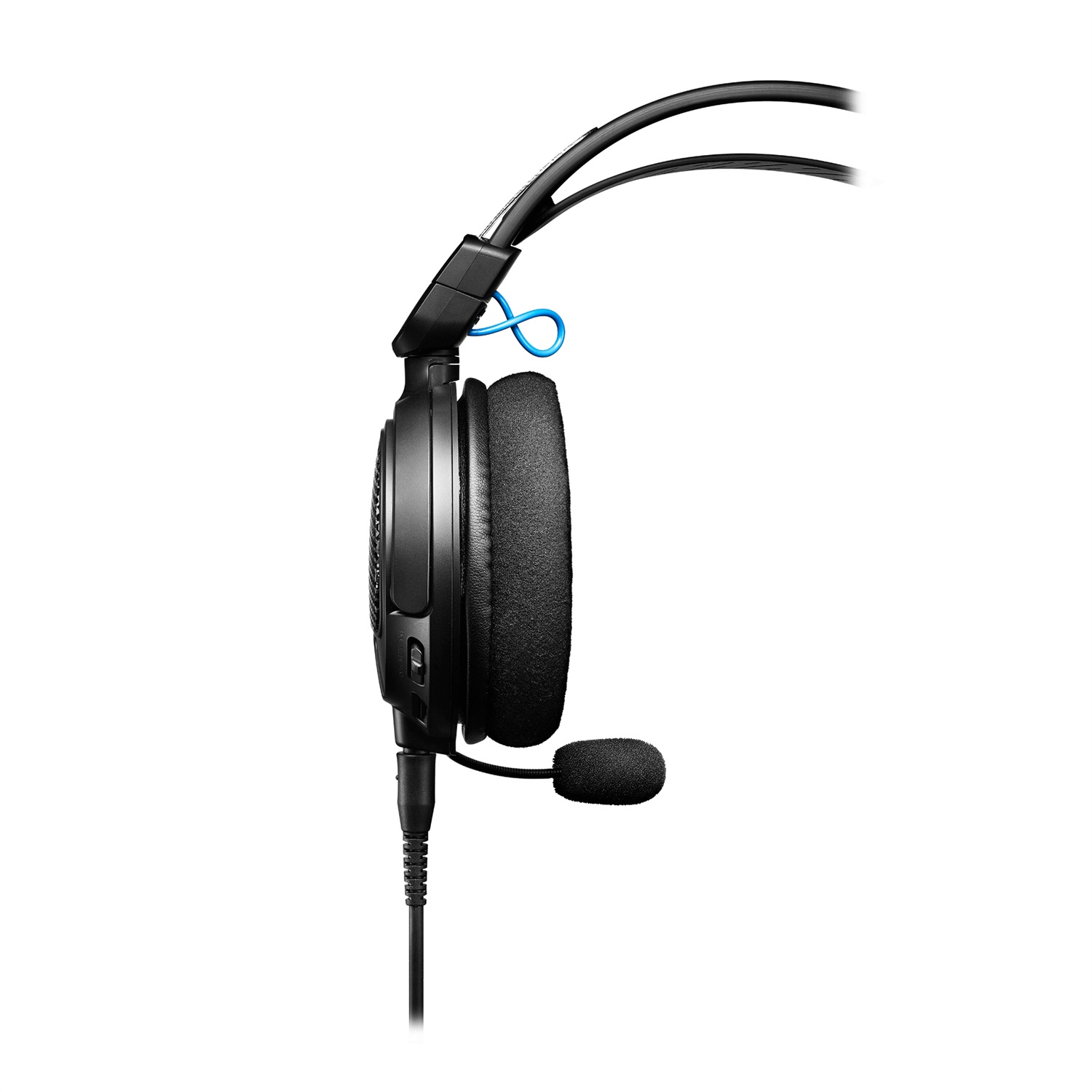 Audio-Technica ATH-GDL3 Auricolare Cablato Sovraurale Gaming Nero, Frequenza 10-35000 Hz, Peso 220 g