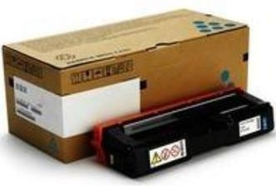 Ricoh 407532 Cartuccia Toner Originale Ciano - Fino a 4000 Pagine, Compatibile con Aficio SP C252DN, SP C252SF