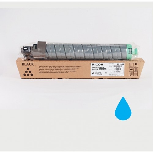 Ricoh Cartuccia Toner Ciano 820119 - Compatibile con SPC 820 DN, SPC 821 DN, RHC820DNC - Resa 15k Pagine