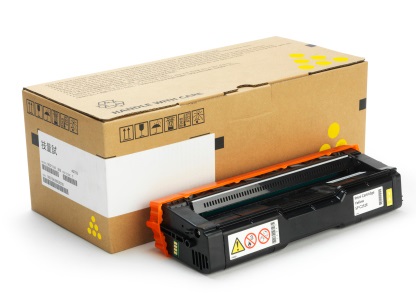 Ricoh 407719 Toner Originale Giallo - 6000 Pagine, Compatibile con Aficio SP C252DN/SF e SP C262SFNw/DNw