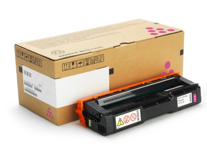 Ricoh 407718 Toner Magenta Originale - 6000 Pagine - Compatibile con Aficio SP C252DN, C252SF, C262SFNw, C262DNw