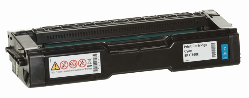 Ricoh Toner Originale Ciano 407900 per Stampanti SP C340E - 5000 Pagine - 1 Pz