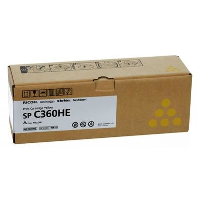 Ricoh 408187 Toner Originale Nero - 5000 Pagine - Compatibile con SP C360DNw, SP C360SNw, SP C360SFNw, SP C361SFNw