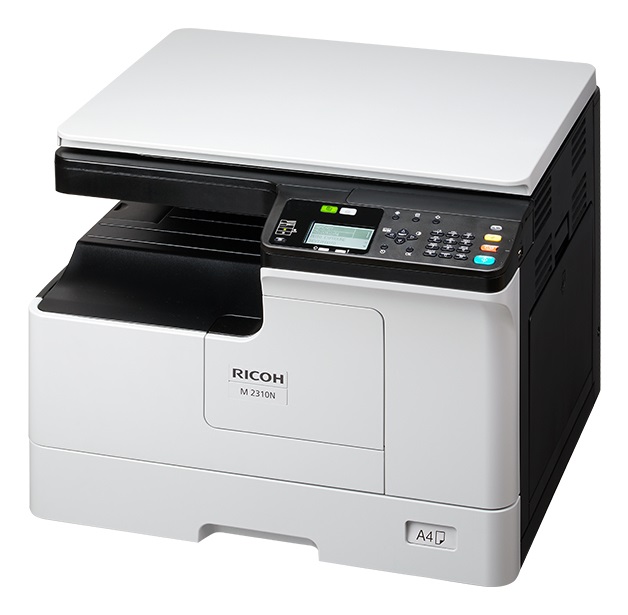 Ricoh M 2310N - Stampante Laser A3 Bianco e Nero, 2400 x 600 DPI, 23 ppm, Toner Incluso