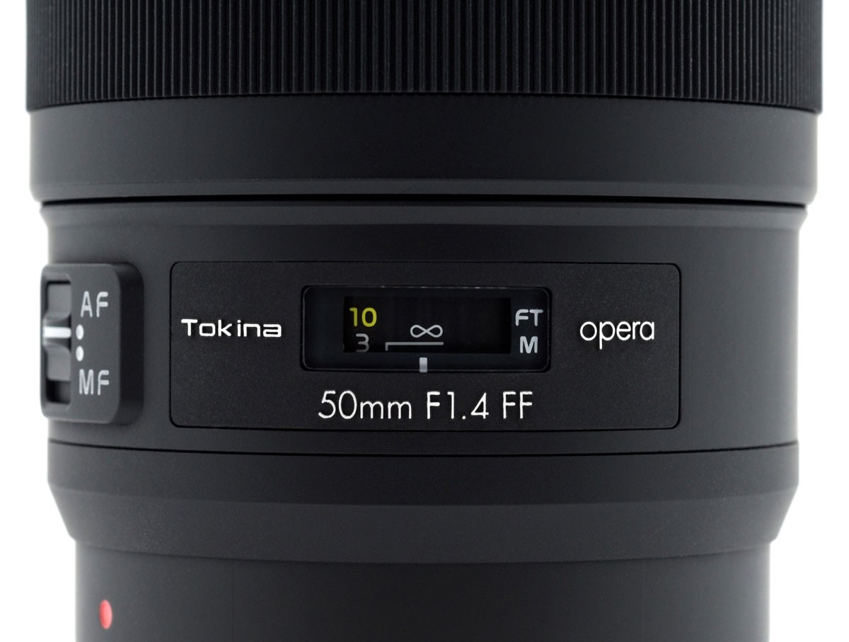 Tokina Opera 50mm F1.4 FF Obiettivo per Nikon F - Nero