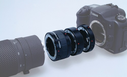 Kenko Set di Tubi di Estensione Automatici DG per Nikon F-AF - 12mm, 20mm, 36mm, Nero