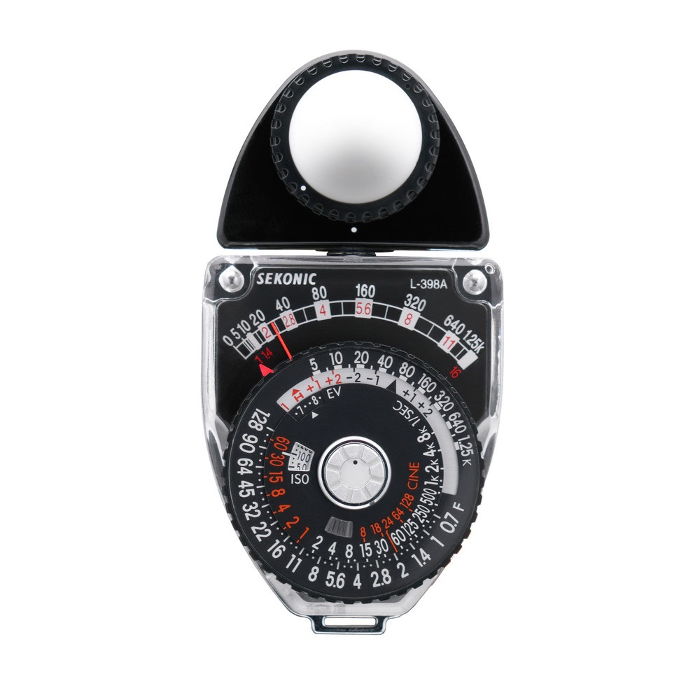 Sekonic L-398A Studio Deluxe III Esposimetro Analogico Nero