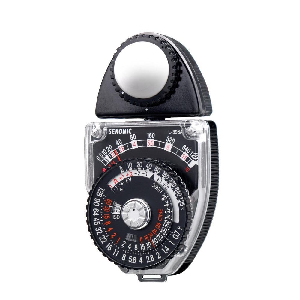 Sekonic L-398A Studio Deluxe III Esposimetro Analogico Nero