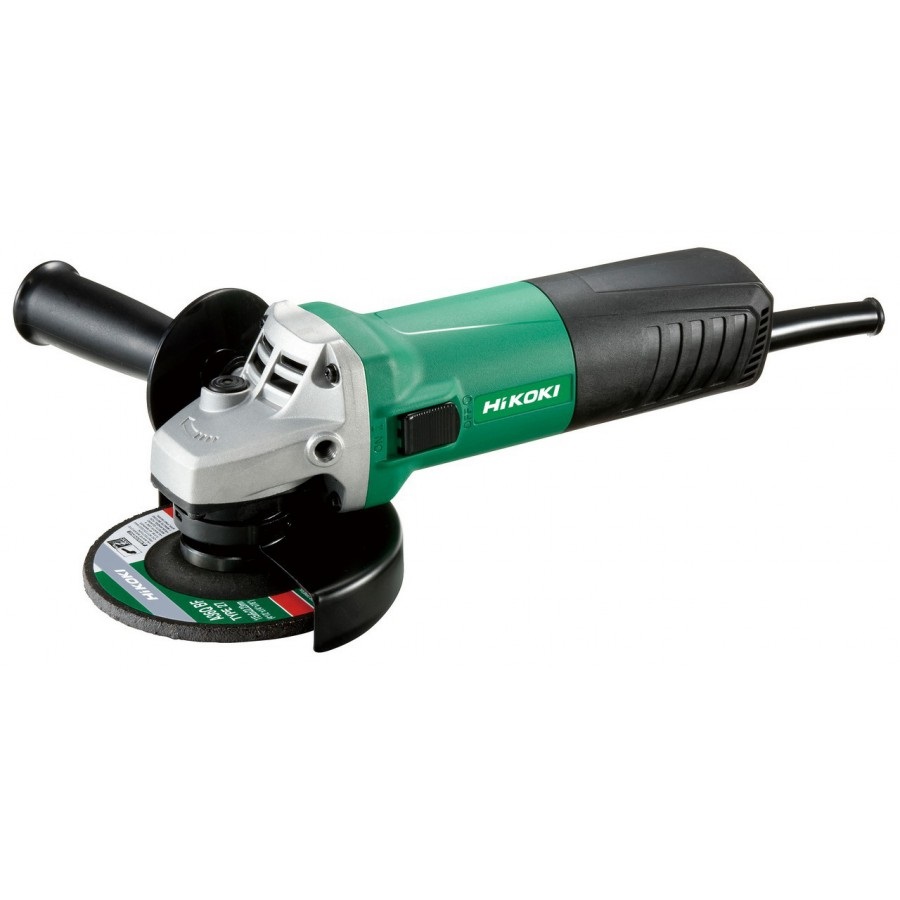 Hikoki G12SR4YGZ Smerigliatrice Angolare 730 W, 10.000 giri/min, Disco da 115 mm, Avviamento Progressivo, Protezione ZVRP
