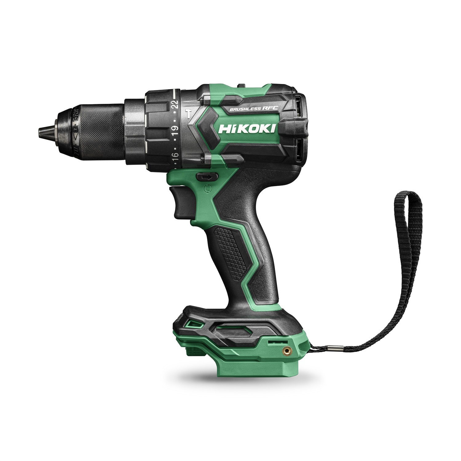 Hikoki Trapano Avvitatore a Percussione DV18DCW2Z - 2000 Giri/min, 18V, 2,1 kg, Senza Spazzola, Mandrino Autoserrante 1,3 cm