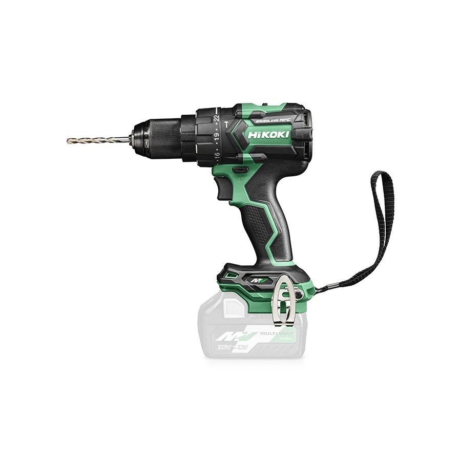 Hikoki DV36DCW2Z Trapano a Percussione Brushless 36V 2200 Giri/min 2,1 kg con Mandrino da 13 mm e Valigetta HSCII