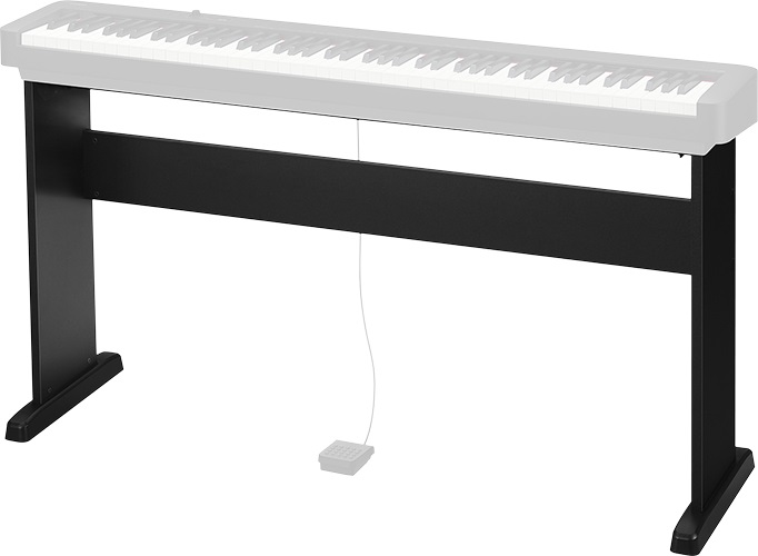 Casio CS-46P - Supporto in legno per pianoforti digitali CDP-S100, CDP-S110 e CDP-S350 - Colore Nero