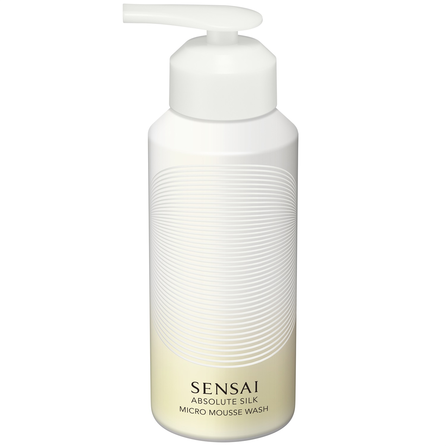 Sensai Absolute Silk Micro Mousse Wash 180 ml - Mousse Detergente Purificante per Viso con Acido Carbonico