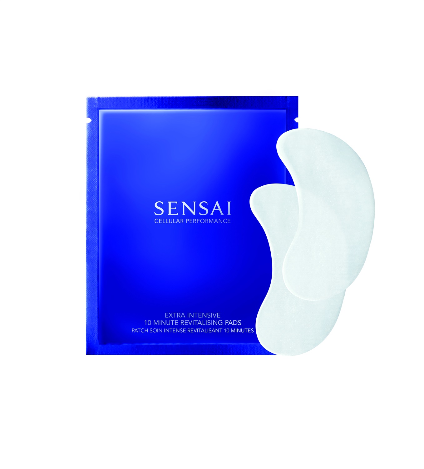 Sensai Cellular Performance Extra Intensive 10 Minute Revitalising Pads - Patch Rivitalizzanti Idrogel per Contorno Occhi e Labbra, 10 Pezzi