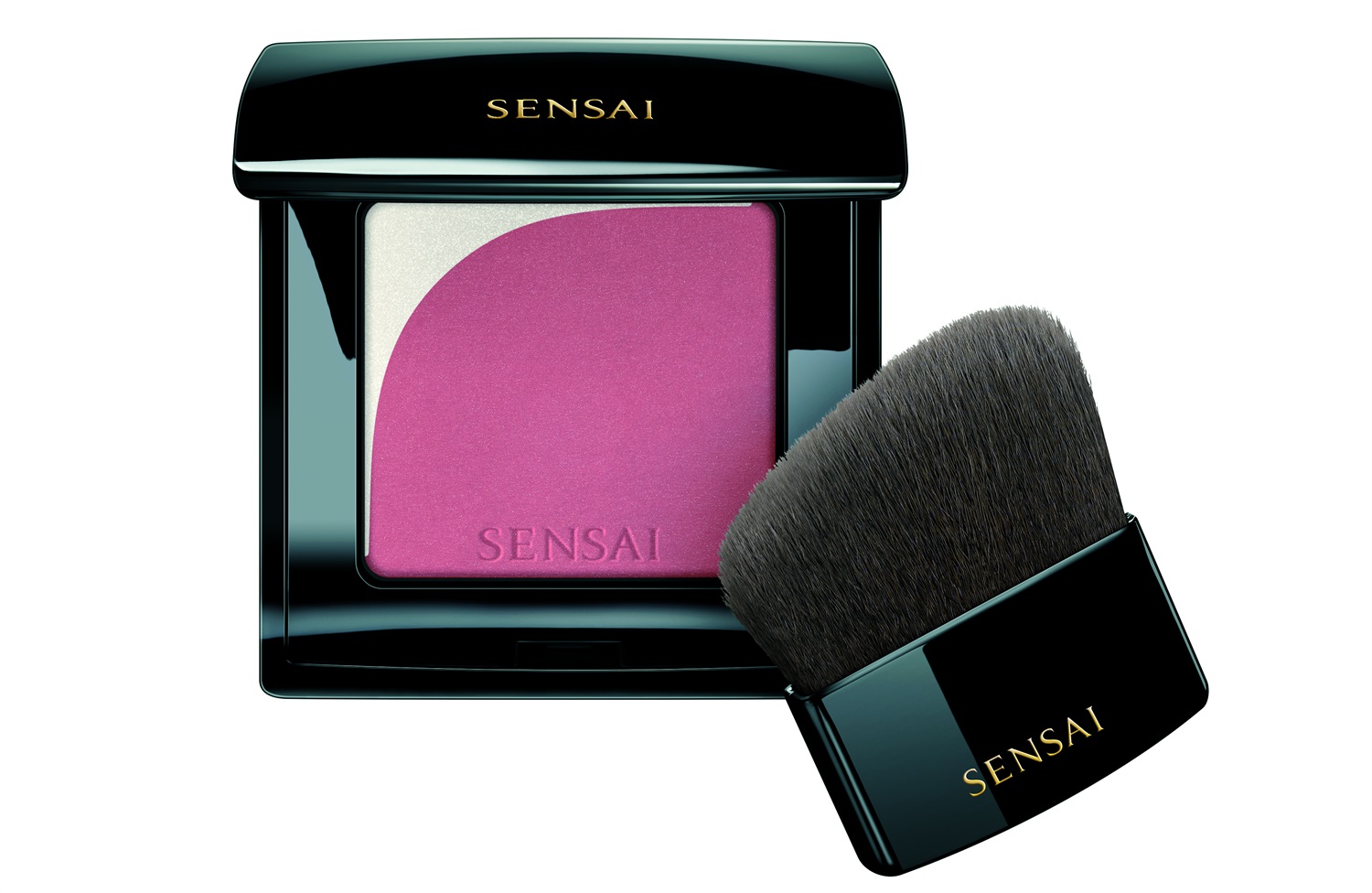 Sensai Blooming Blush 01 Blooming Mauve - Fard in Polvere 4g con Duo di Tonalità Setose e Luminosità Modulabile