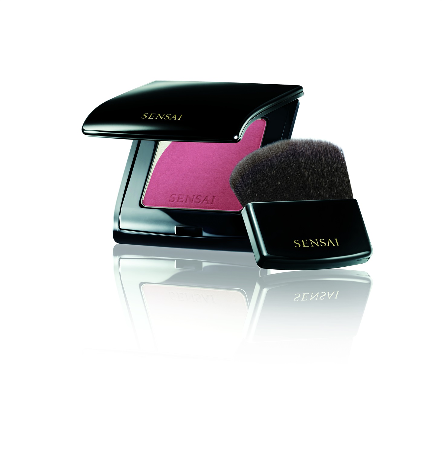 Sensai Blooming Blush 01 Blooming Mauve - Fard in Polvere 4g con Duo di Tonalità Setose e Luminosità Modulabile