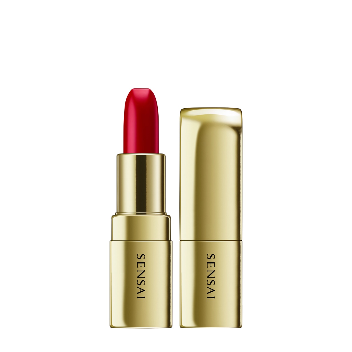 Sensai The Lipstick 02 Sazanka Red - Rossetto Idratante con Formula Anti-Ageing e Texture Vellutata