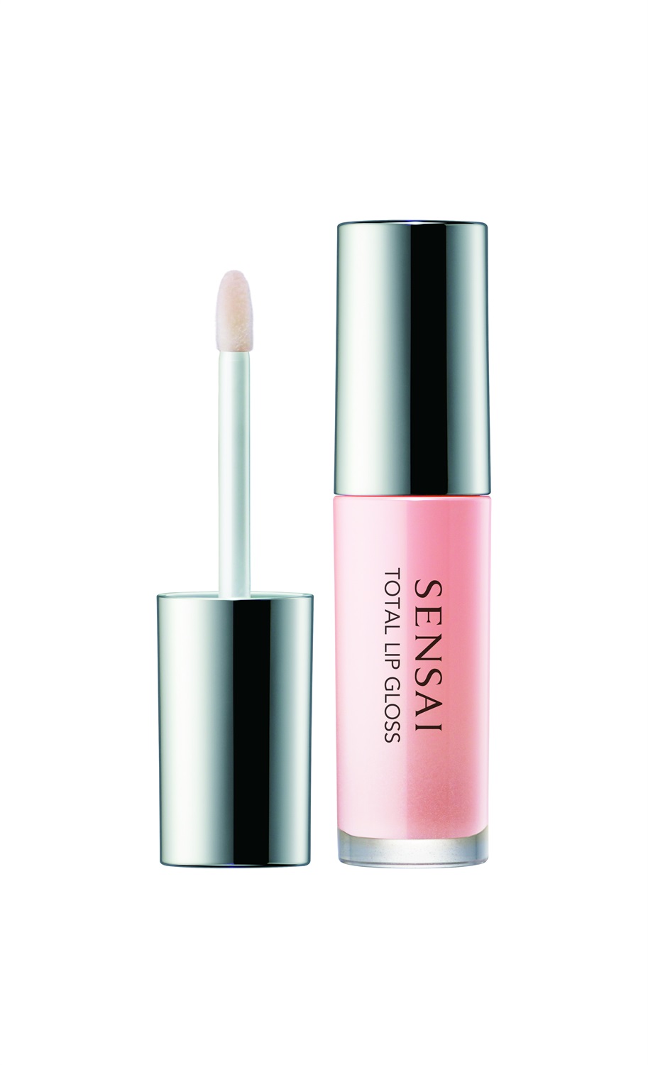 Sensai Total Lip Gloss 4.5ml - Fluido Idratante per Labbra, Rosa Naturale con Koishimaru Silk