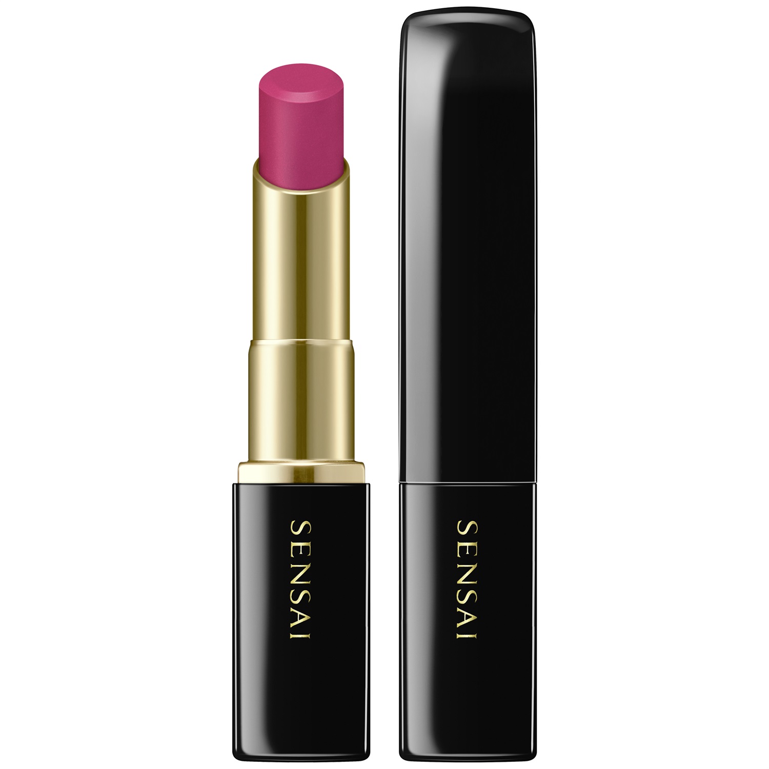 Sensai Lasting Plump Lipstick Refill LP03 - Fuchsia Pink 3.8g, Effetto Rimpolpante e Idratante