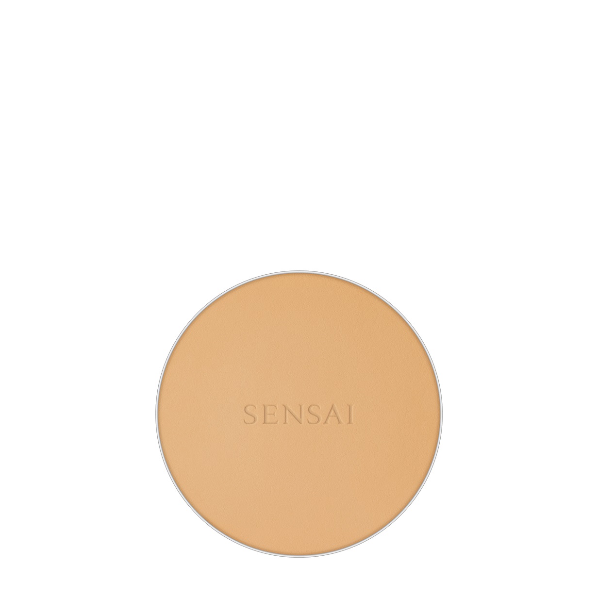 SENSAI Total Finish Fondotinta in Polvere Ricarica TF203 Natural Beige - 11 g, SPF 10, Effetto Seconda Pelle