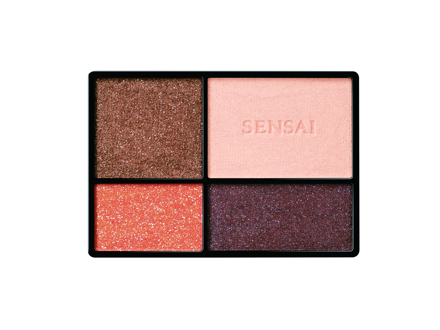 Sensai Eye Colour Palette 02 Night Sparkle - Palette di Ombretti Setosa con 4 Tonalità per Look Luminosi e Armoniosi (3.7g)