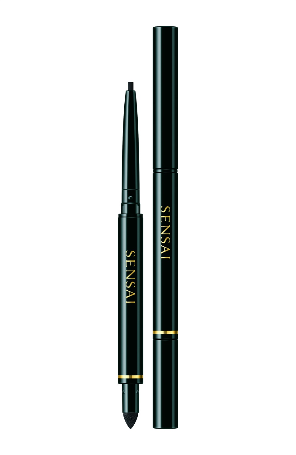 Sensai Lasting Eyeliner Pencil 01 Black - Matita eyeliner in gel 0.1g con mina estraibile e effetto modulabile