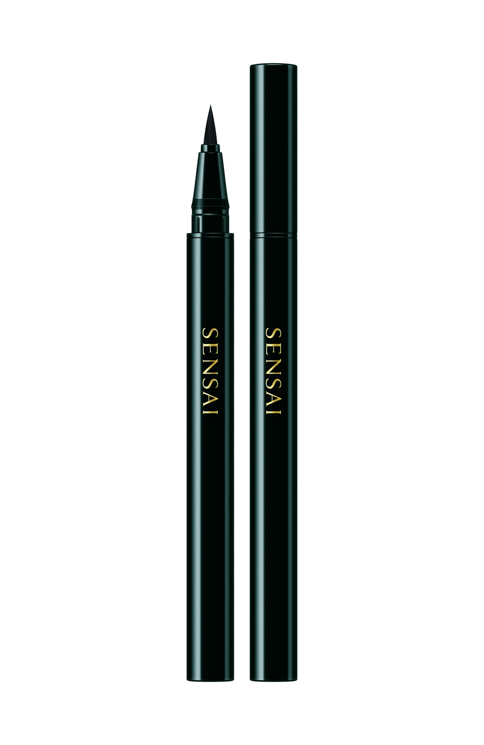 SENSAI Designing Liquid Eyeliner 01 Black - Eyeliner Liquido 0.6ml con Punta Morbida per Linee Precise