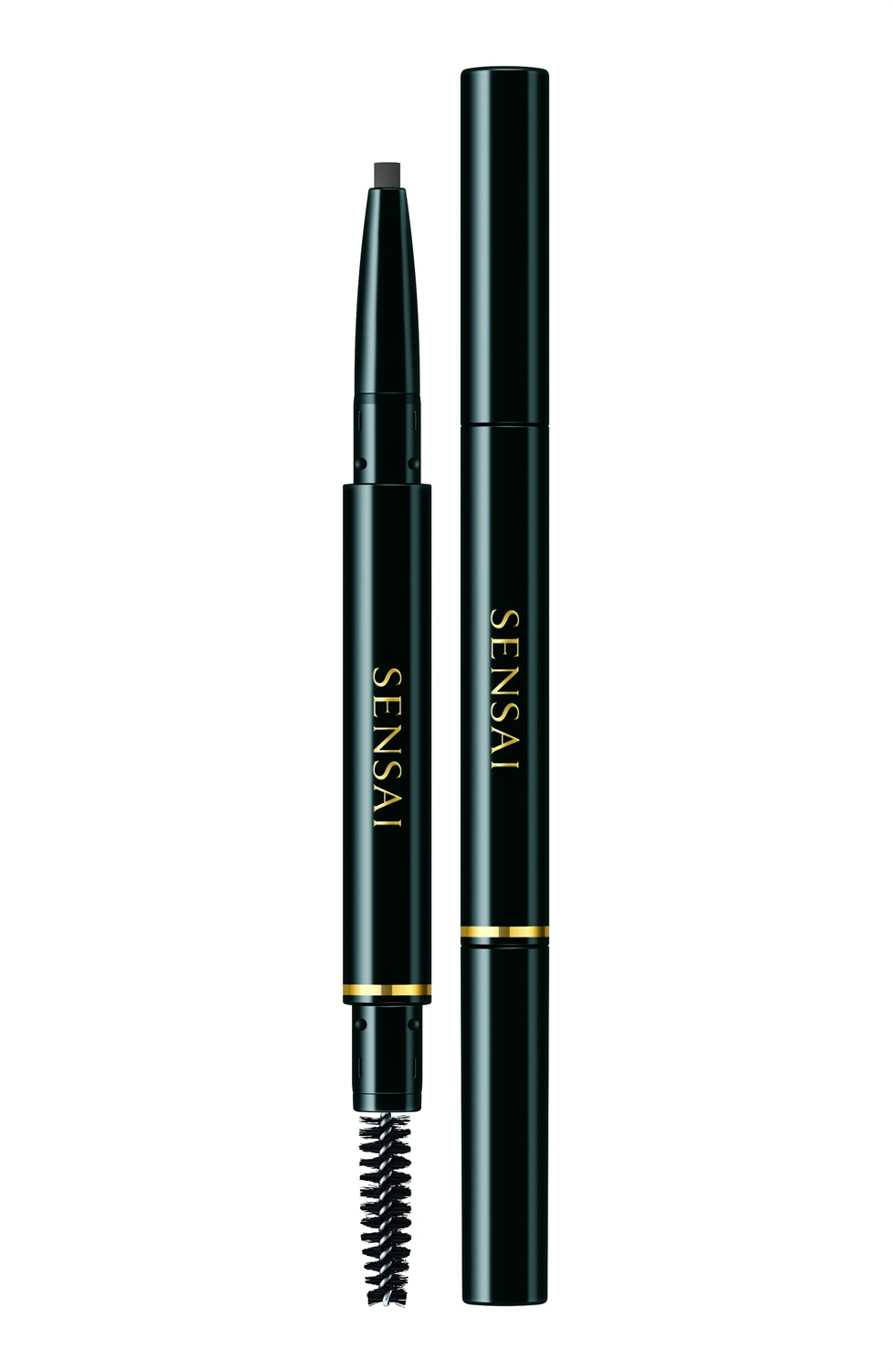 Sensai Styling Eyebrow Pencil 01 Dark Brown - Mina Ovale, Consistenza Morbida, Finish Naturale, 0.2g
