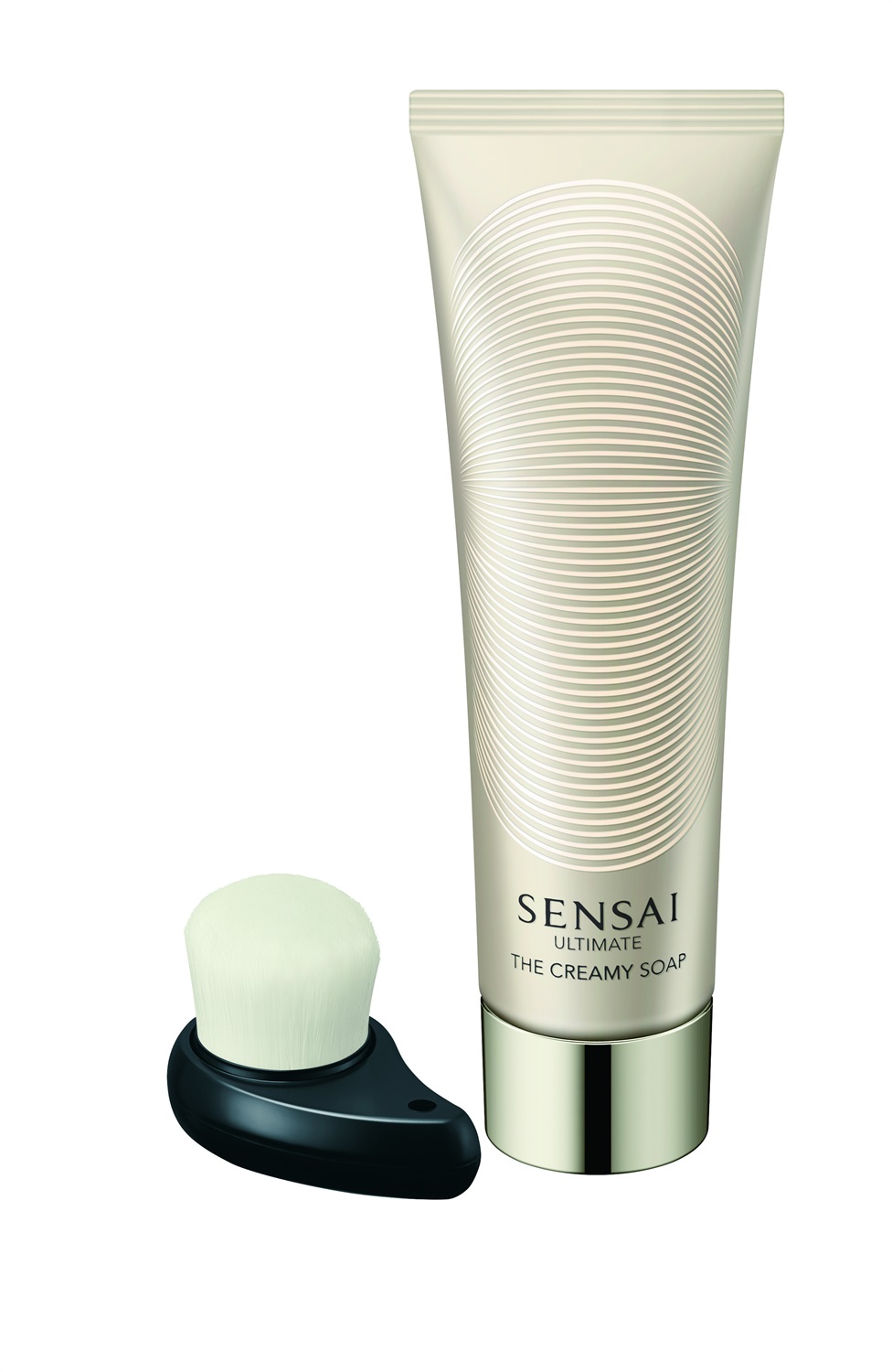 Sensai Ultimate The Creamy Soap 125ml - Sapone Detergente Crema per Viso con Koishimaru Silk Ex e Sakura Eternal Complex