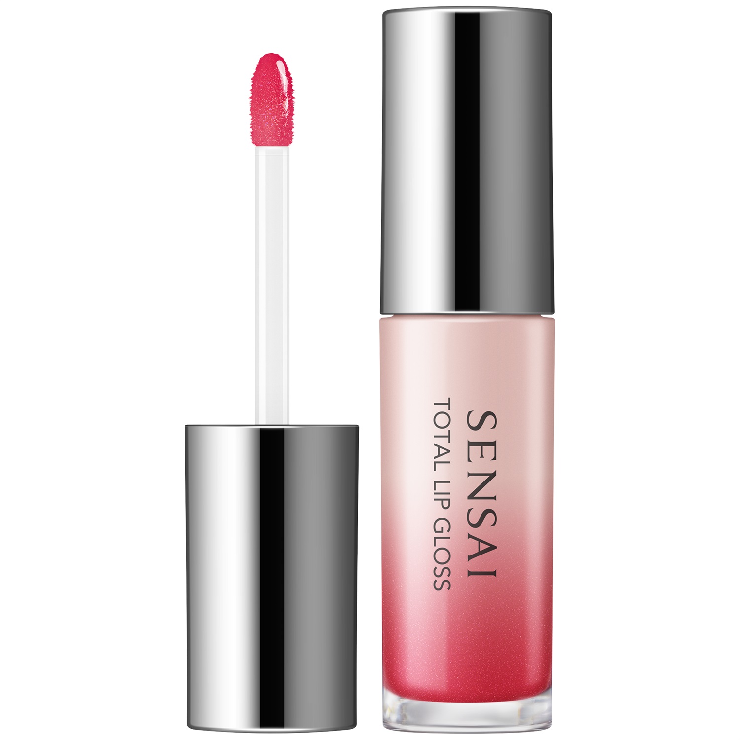 Sensai Total Lip Gloss 02 Akebono Red - 4.5ml, Fluido e Idratante per Labbra Morbide e Luminose