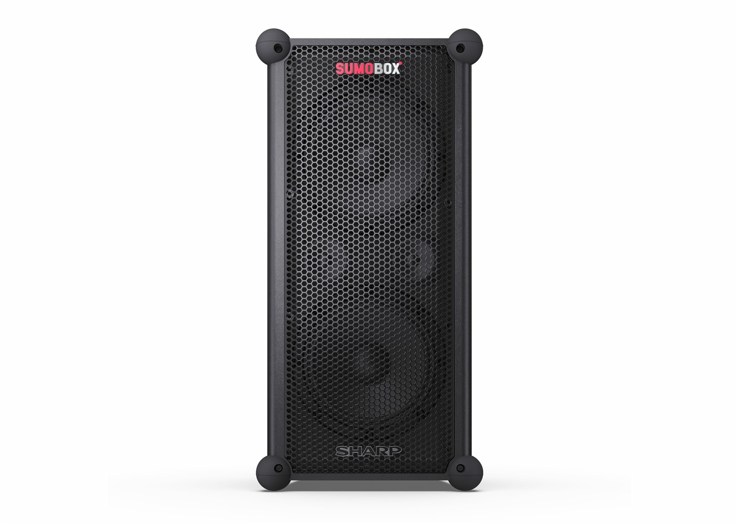 Sharp CP-LS100 Altoparlante Portatile Stereo Bluetooth 120W Nero con 10 Ore di Autonomia