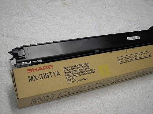 Sharp MX-31GTYA Toner Originale Giallo - 15.000 Pagine - Compatibile con MX-2301N, MX-2600N, MX-3100N, MX-4100N, MX-4101N, MX-5000N, MX-5001N
