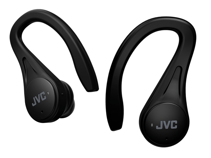 JVC HA-EC25T Auricolari Sportivi Senza Fili Leggeri con Batteria Fino a 30 Ore e Resistenza all'Acqua IPX5