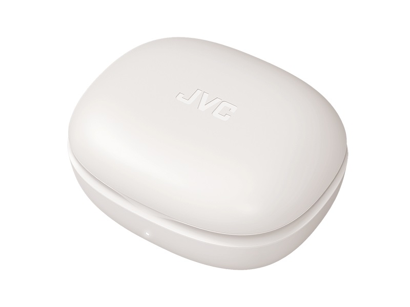 JVC HA-EC25T Auricolari Sportivi Senza Fili Leggeri, Batteria Fino a 30 Ore, Suono Neodimio, Resistenza all'Acqua IPX5, Bianco