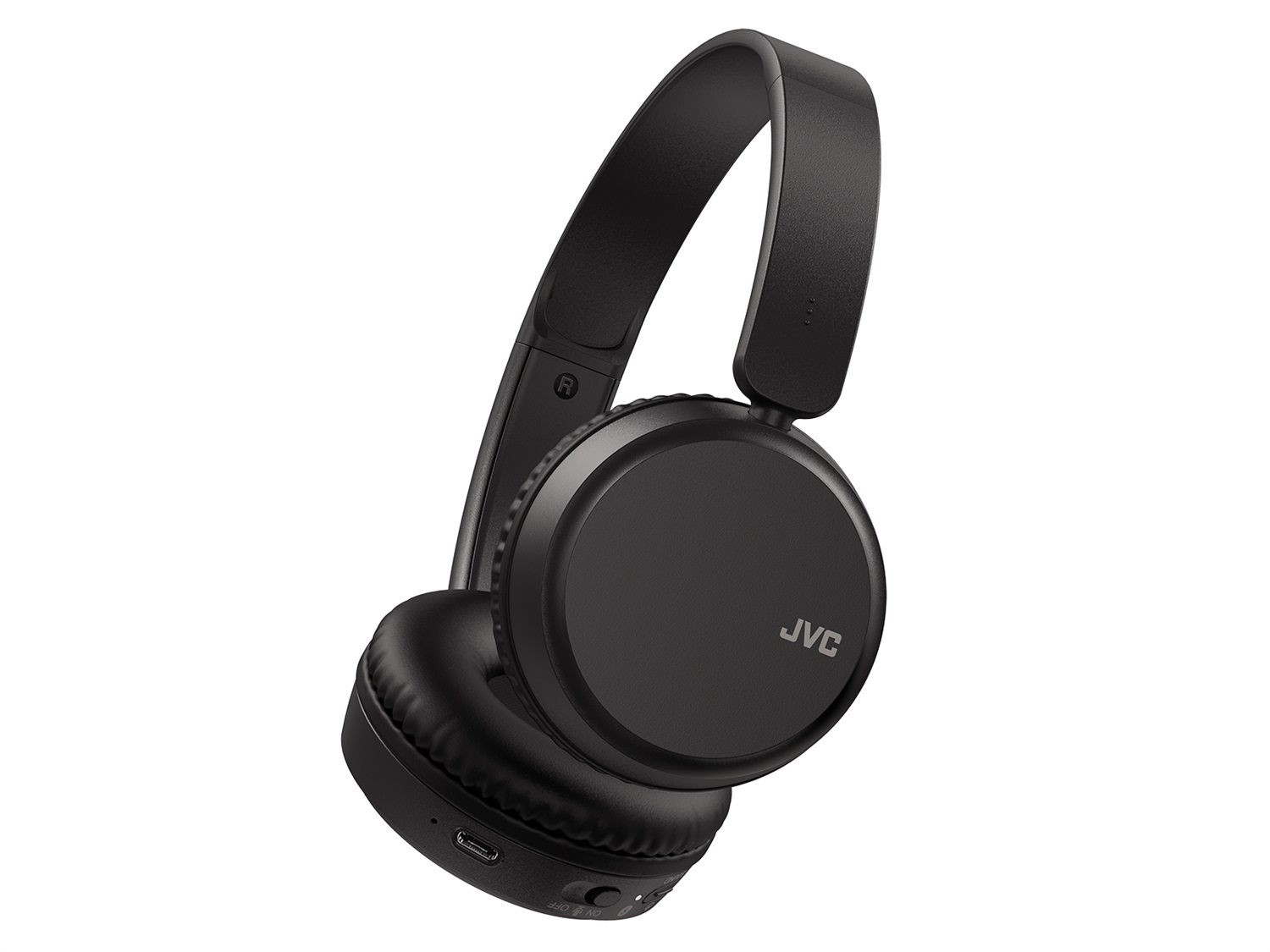 JVC HA-S36W Cuffie Wireless A Padiglione Bluetooth 5.2 con Bassi Potenti e Fino a 35 Ore di Ascolto - Nero