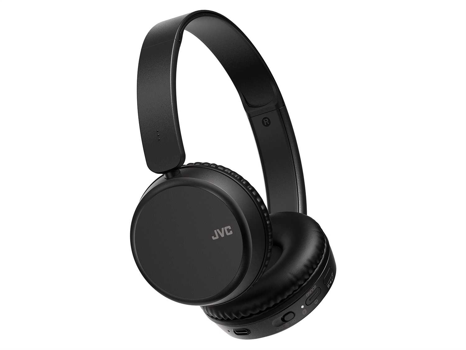 JVC HA-S36W Cuffie Wireless A Padiglione Bluetooth 5.2 con Bassi Potenti e Fino a 35 Ore di Ascolto - Nero