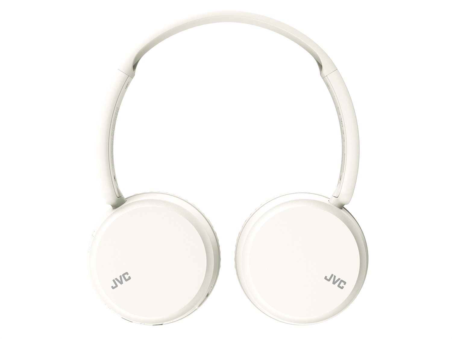 JVC HA-S36W Cuffie Wireless a Padiglione Chiuso Bluetooth con Microfono, Bassi Potenti, 35 Ore di Autonomia, Pieghevoli, Bianco